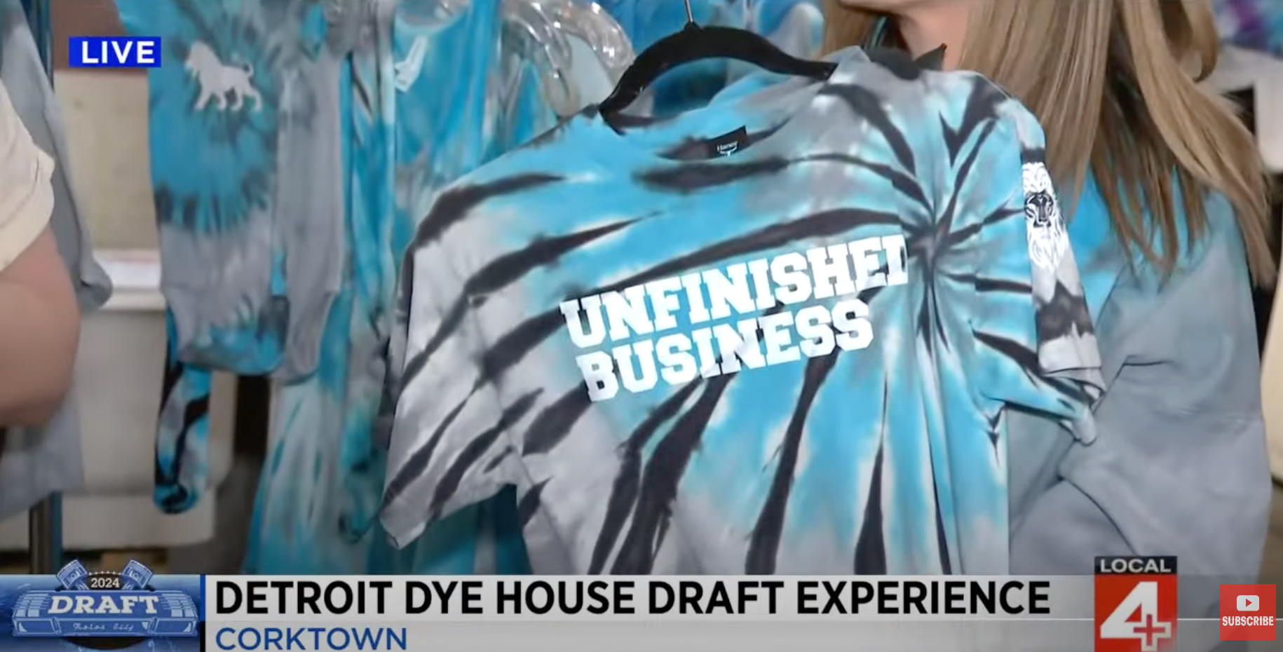 In The News: Detroit Dye House NFL Draft Event