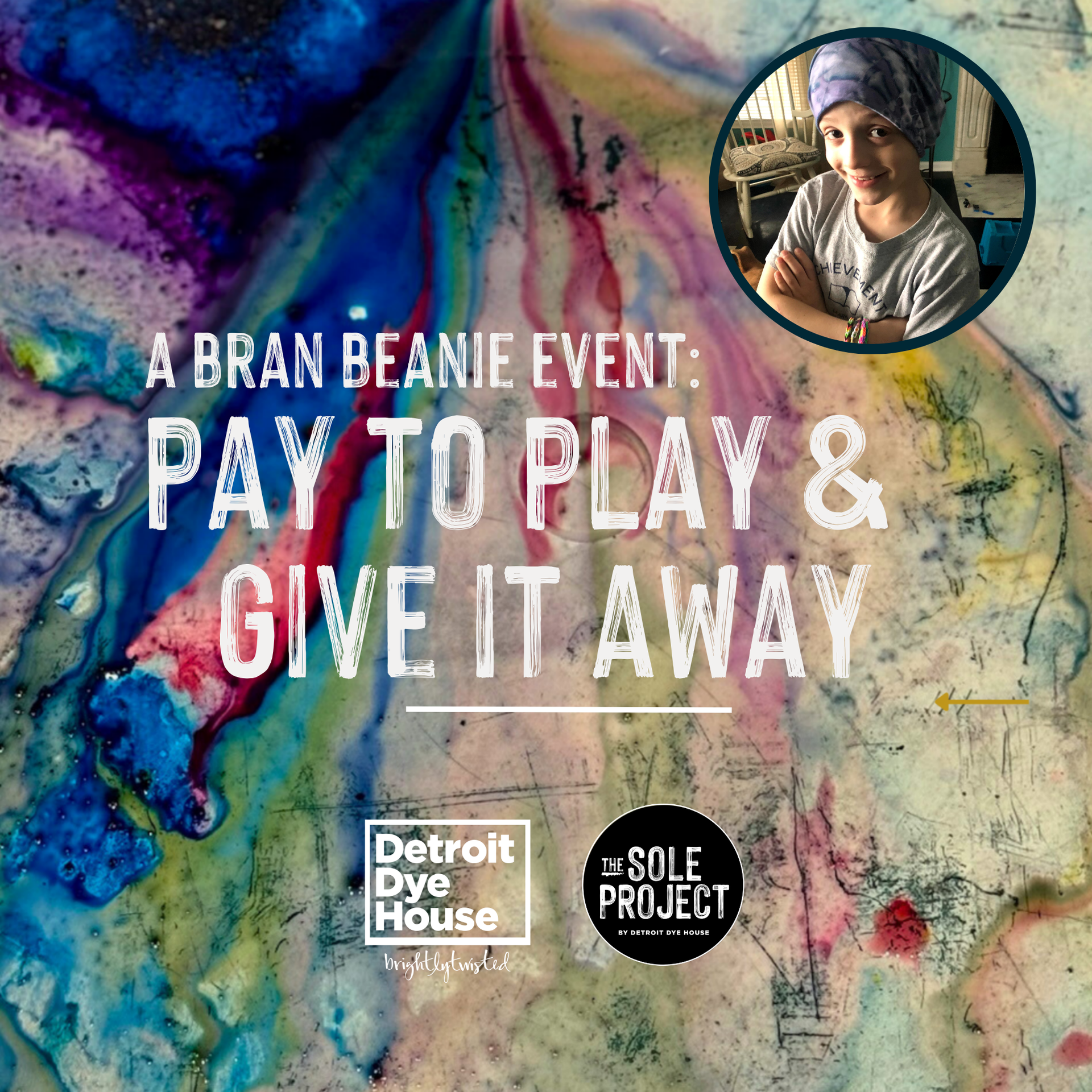Bran Beanie Event: Pay To Play & Give It Away - Oct. 12