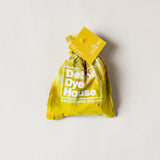 Color socks in varying yellows in a matching bag.