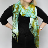 The Color Collection: Green Pashmina Scarf