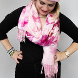 The Color Collection: Pink Pashmina Scarf